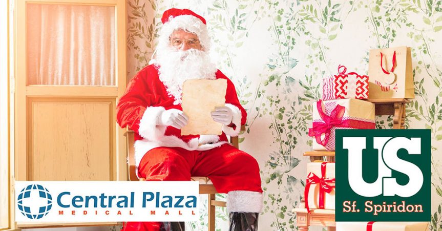 Moș Crăciun vine la Central Plaza Medical Mall | 22 decembrie 2018
